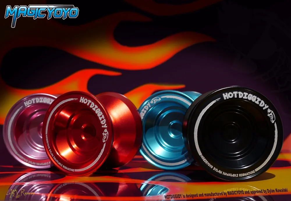 Новое поступление MAGICYOYO MAGIC Hotdiggidy-M07 первое поколение YOYO для профессионального йо-йо 6061 один металл
