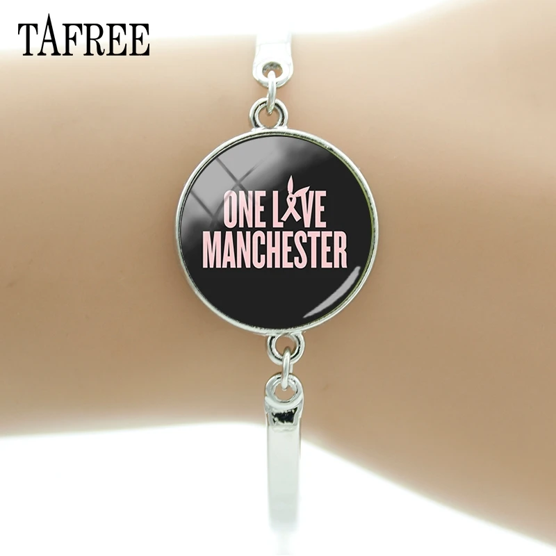 TAFREE Ariana Grande браслеты для женщин One Love Манчестер женские дизайнерские ювелирные