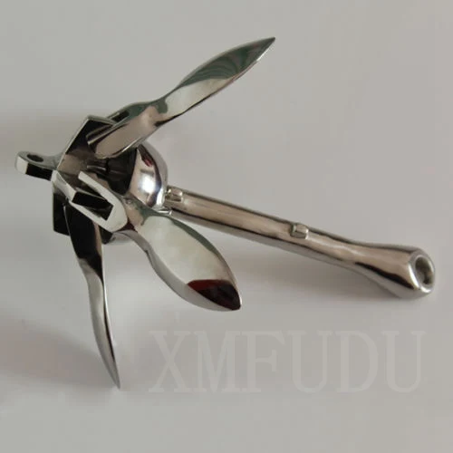 Складной якорь из нержавеющей стали для лодок 0 7 кг 1 5 фунта|marine hardware|stainless steel marine