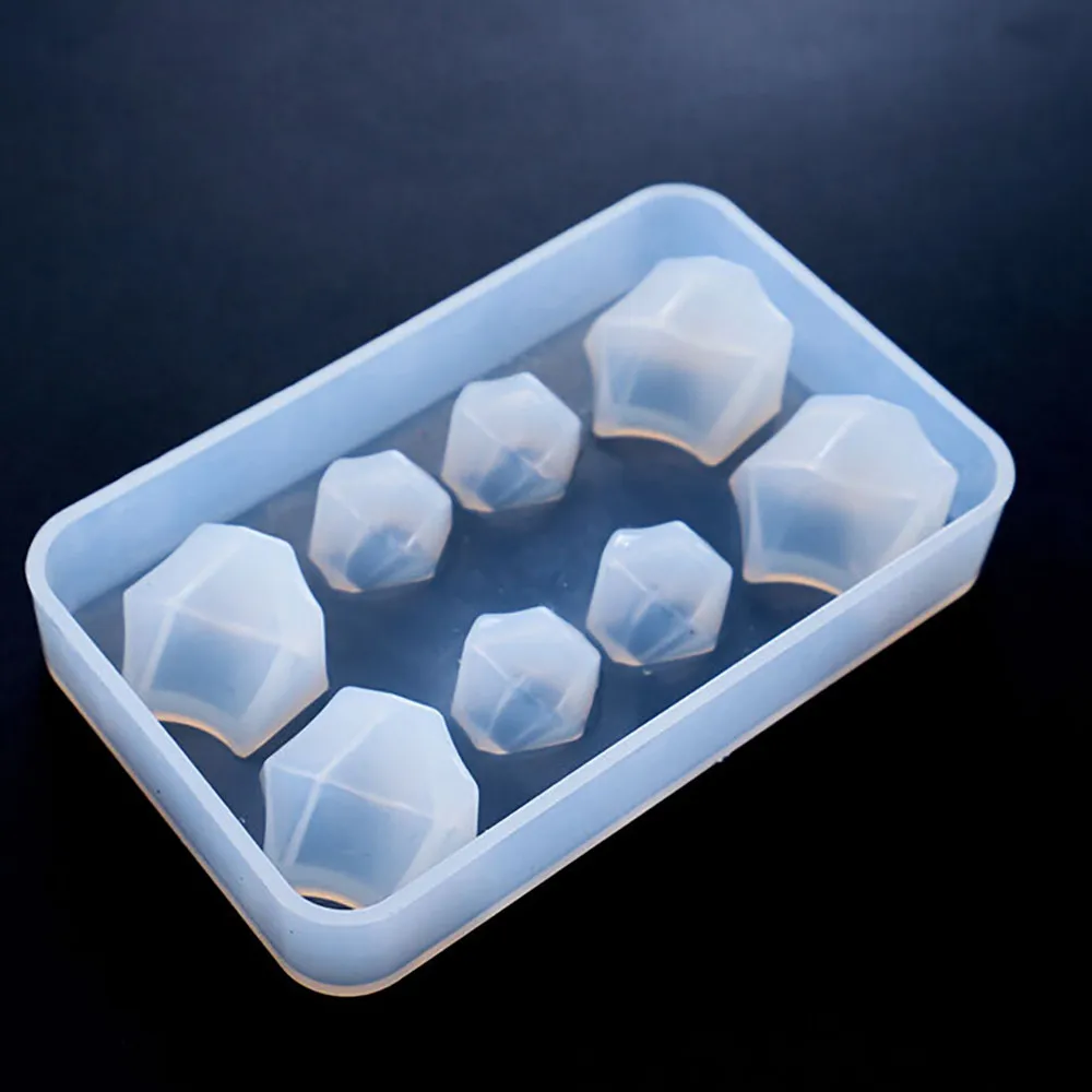 Алмазная форма хрустальные ювелирные изделия силиконовые формы для мороженого
