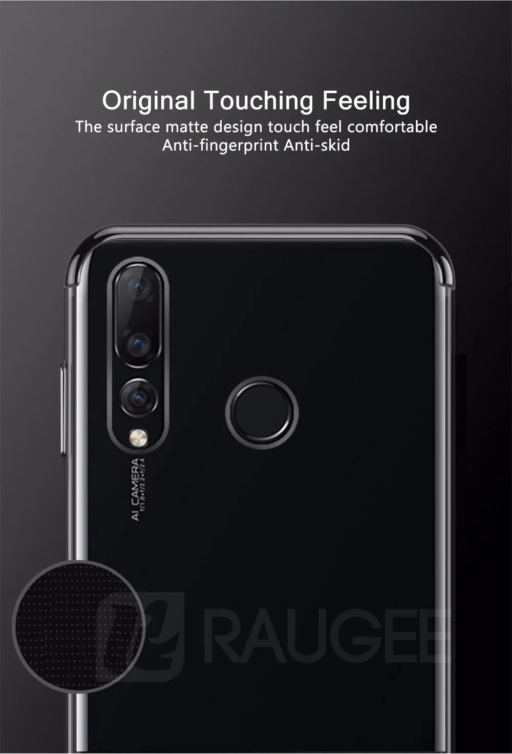 Raugee простой чехол для huawei P30 Pro Чехол бампер прозрачный из ТПУ силиконовый задний прозрачный тонкий чехол для huawei P 30 P30 Lite чехол