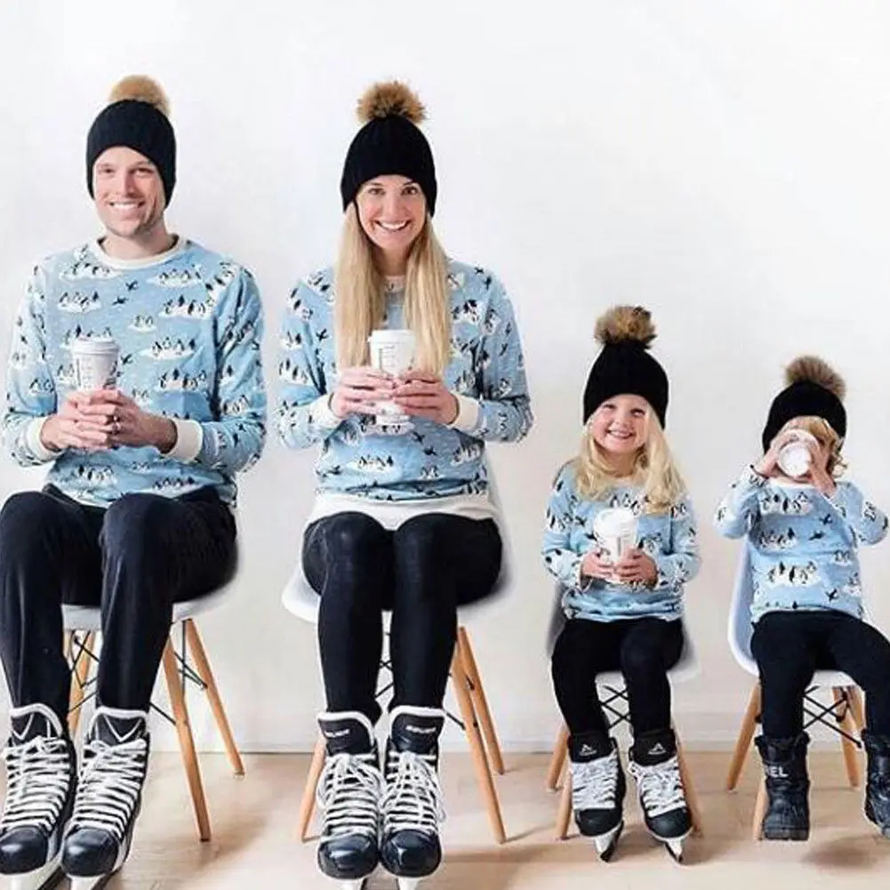 2 шт. горячие для мамы детская зимняя теплая лисий мех мяч шапочка хлопок