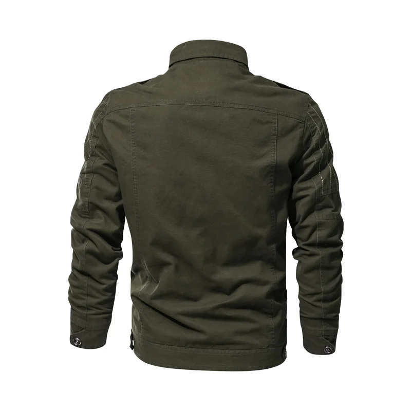 Мужская куртка пилот армейская хлопковая тактическая карго модель 6XL на весну