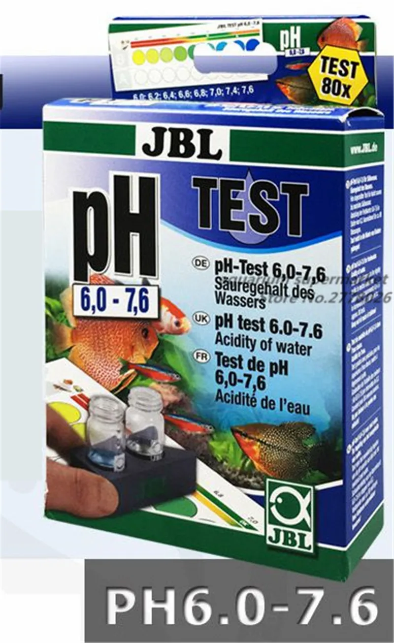 JBL тест-агент для воды комплект PH NO2 NO3 Ca Mg Cu O2 CO2 PO4 NH4 GH KH Fe аквариум для свежей воды