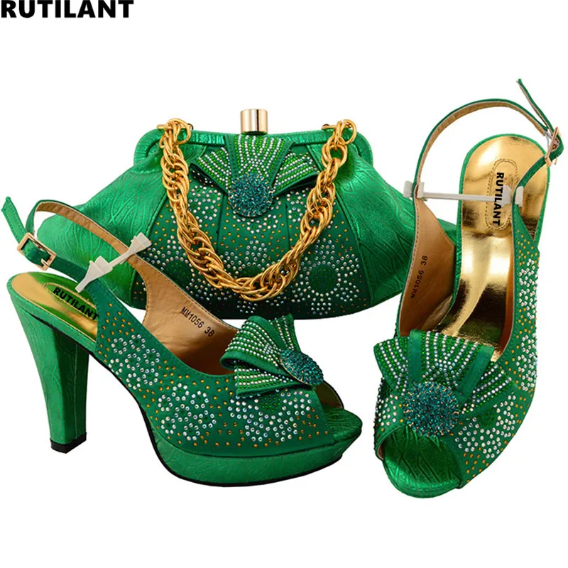 Новое поступление Комплект из итальянских туфель и сумочки Envio Gratis обуви сумки