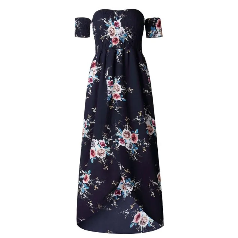 Женское летнее пляжное платье в стиле бохо белое повседневное длинное без