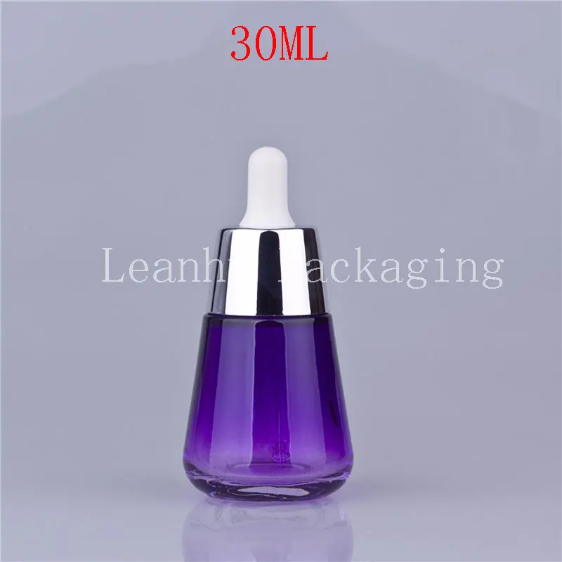 30ML X 12 Glass Dropper Bottles,30cc Essential Oil/Perfume Packaging Bottle,Empty Cosmetic Container ,Makeup Sub-bottling