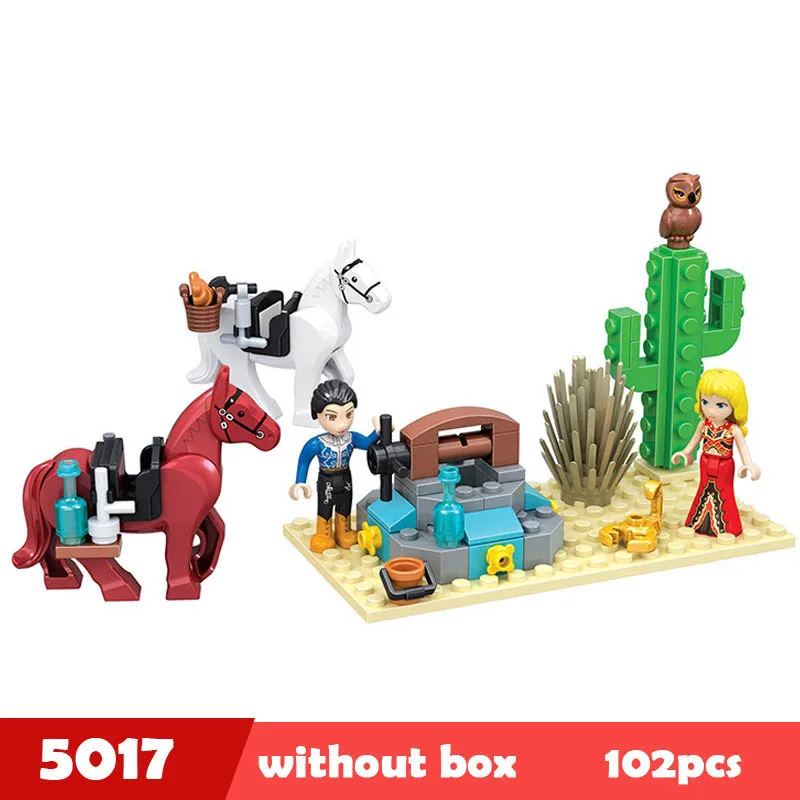 WL5017-N QWZ Игрушки для девочек Русалка Принцесса модель строительные блоки кирпичи Обучающие игрушки друзья для детей Подарки - Цвет: WL5017-N