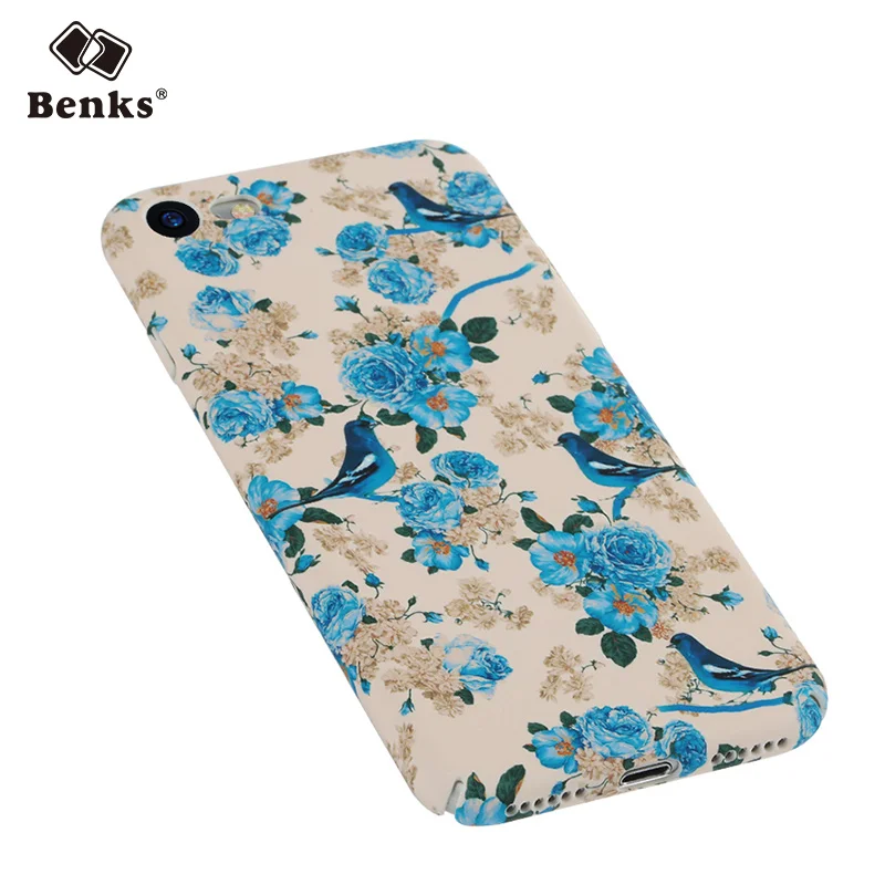 Benks PC защитный мобильный смарт-чехол для телефона чехол с романтическим
