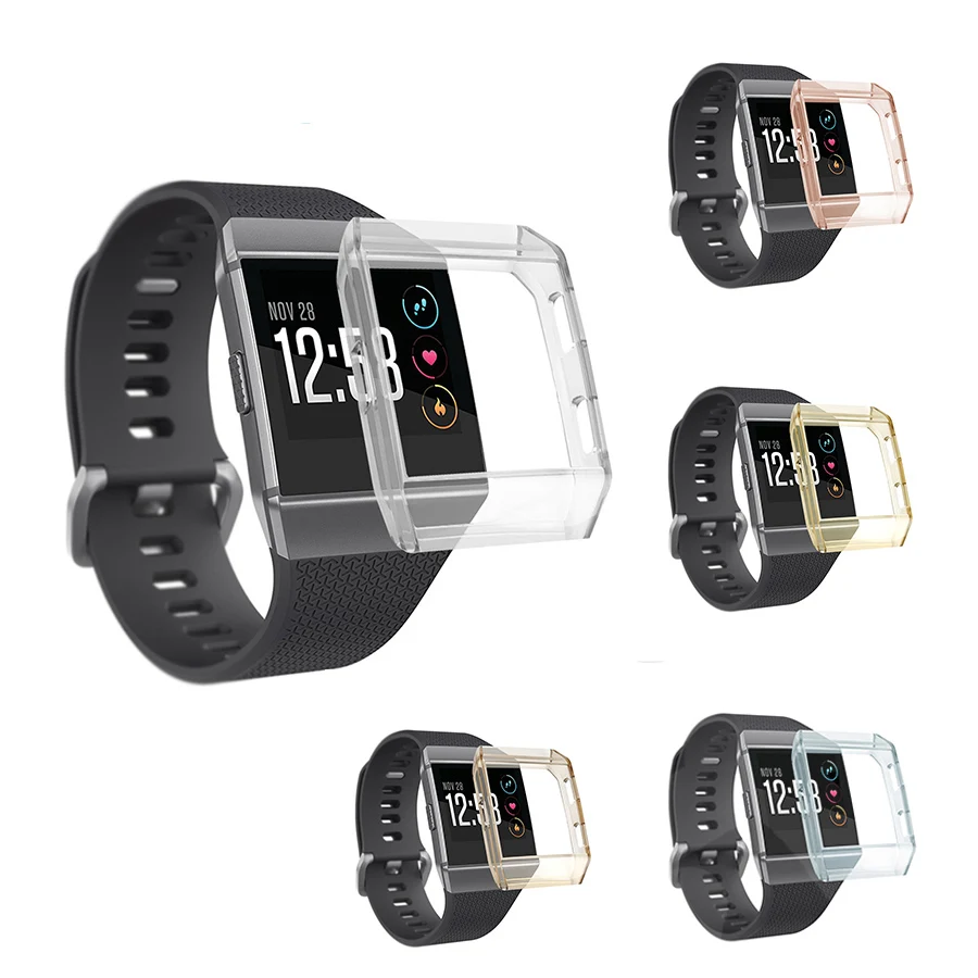 Ионный защитный чехол для Fitbit мягкий ударопрочный тонкий корпус прочный Чехол