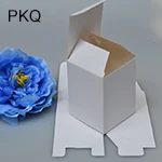 100 шт 61 Размер маленькая картонная подарочная коробка, крафт-бумага, посылка, бумажная картонная коробка, подарочная бумага ручной работы, мыльная упаковка, коробка для рукоделия