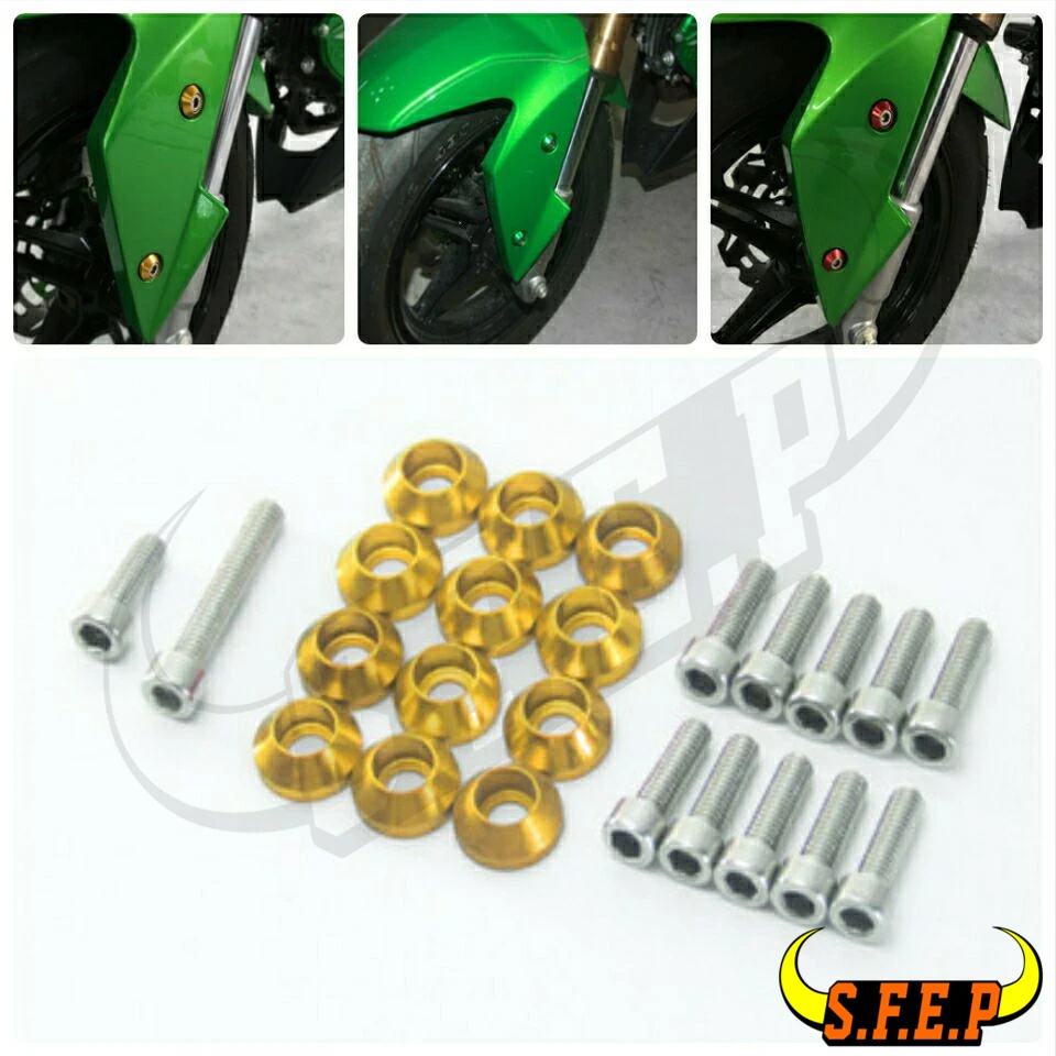 2016 2017 Для Кавасаки Z125 Pro CNC алюминиевый обтекатель комплект болтов|bolt kit|bolts