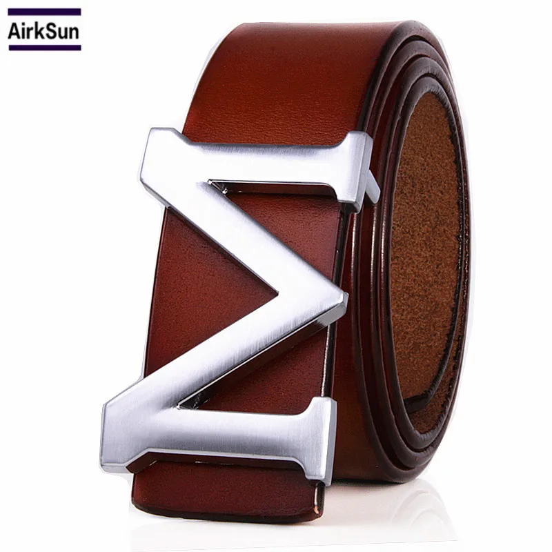 Мужские дизайнерские ремни высококачественные мужские с пряжкой M роскошные для