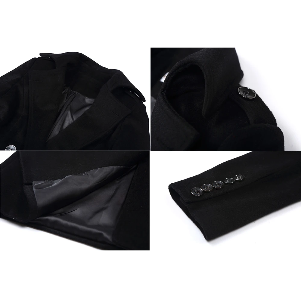 Женское шерстяное пальто ESCALIER длинное двубортное с поясом и карманами верхняя