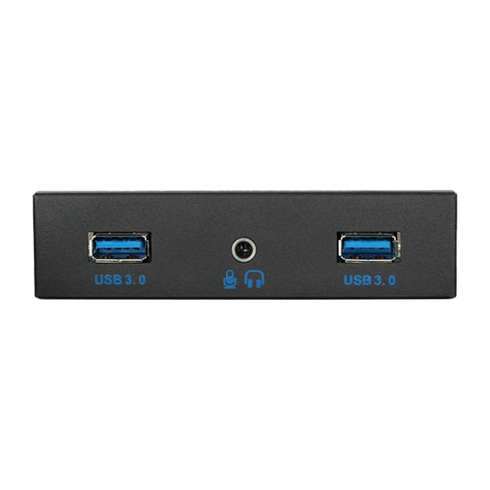 Гибкий отсек 3 5 дюйма Передняя панель расширения двойной USB 0 + 2 в 1 HD аудио порт