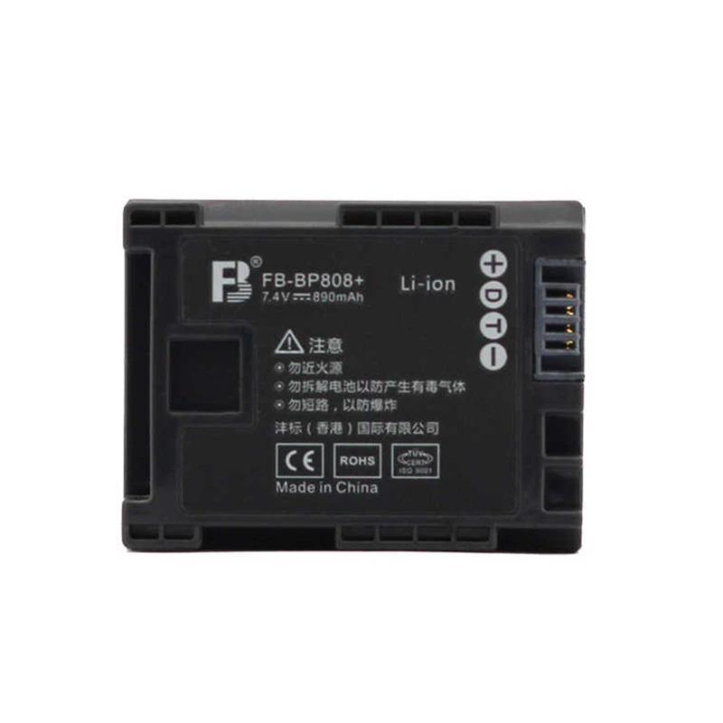 Оригинальное качество BP-808 BP 808 BP808 для CANON FS10 FS100 FS11 FS20 FS200 FS21 FS22 Аккумулятор камеры |