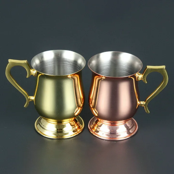Винно красные золотые медные кружки для коктейлей|copper cup|moscow mulemoscow mule cups |