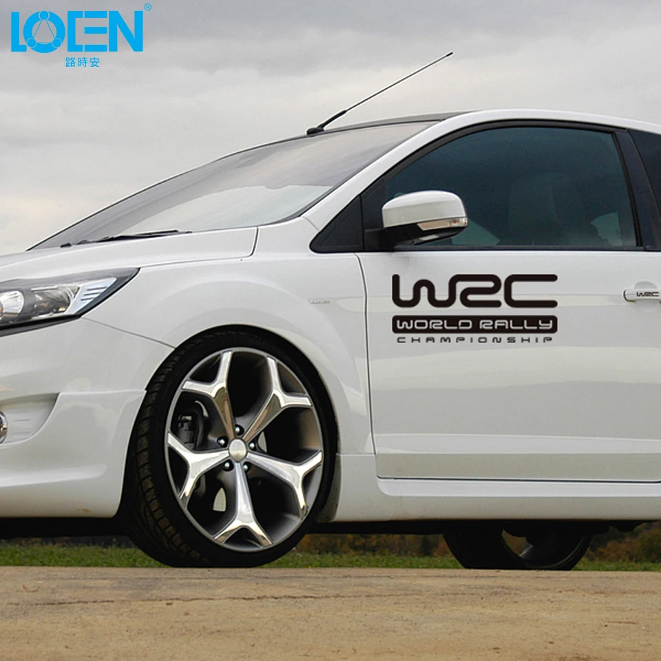WRC World Rally Championship Racing для автомобильного стайлинга светоотражающий виниловый