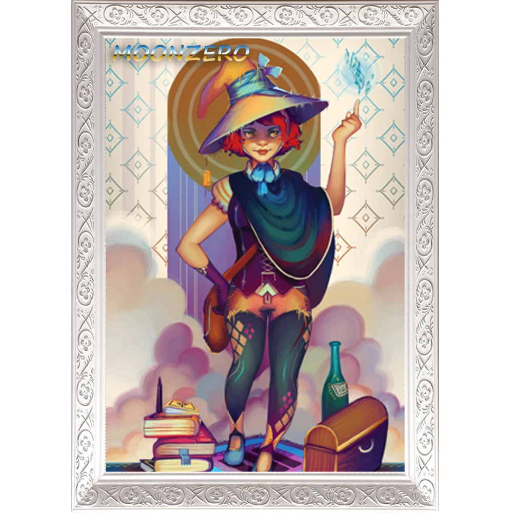 Настенные картины с черным магом для гостиной алмазная живопись вышивка