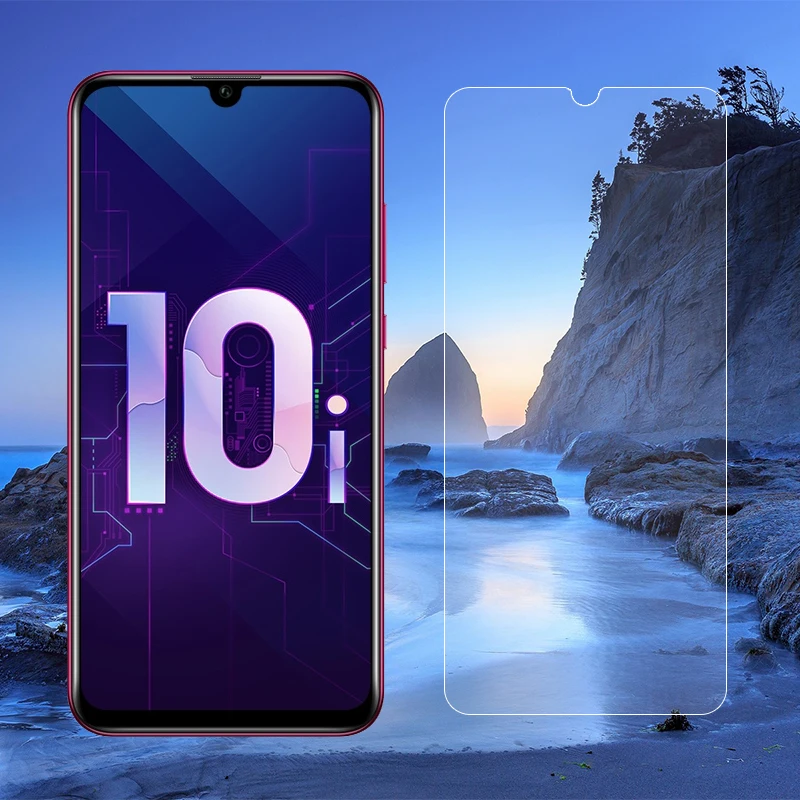 Закаленное стекло для Huawei Honor 10i защита экрана 2 5 D ультра тонкий 9H защитный