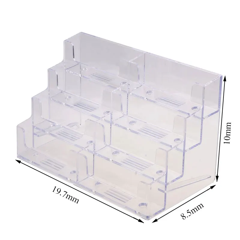Практичный Новый 8 Карманный Рабочий стол прозрачный акриловый бизнес-держатель
