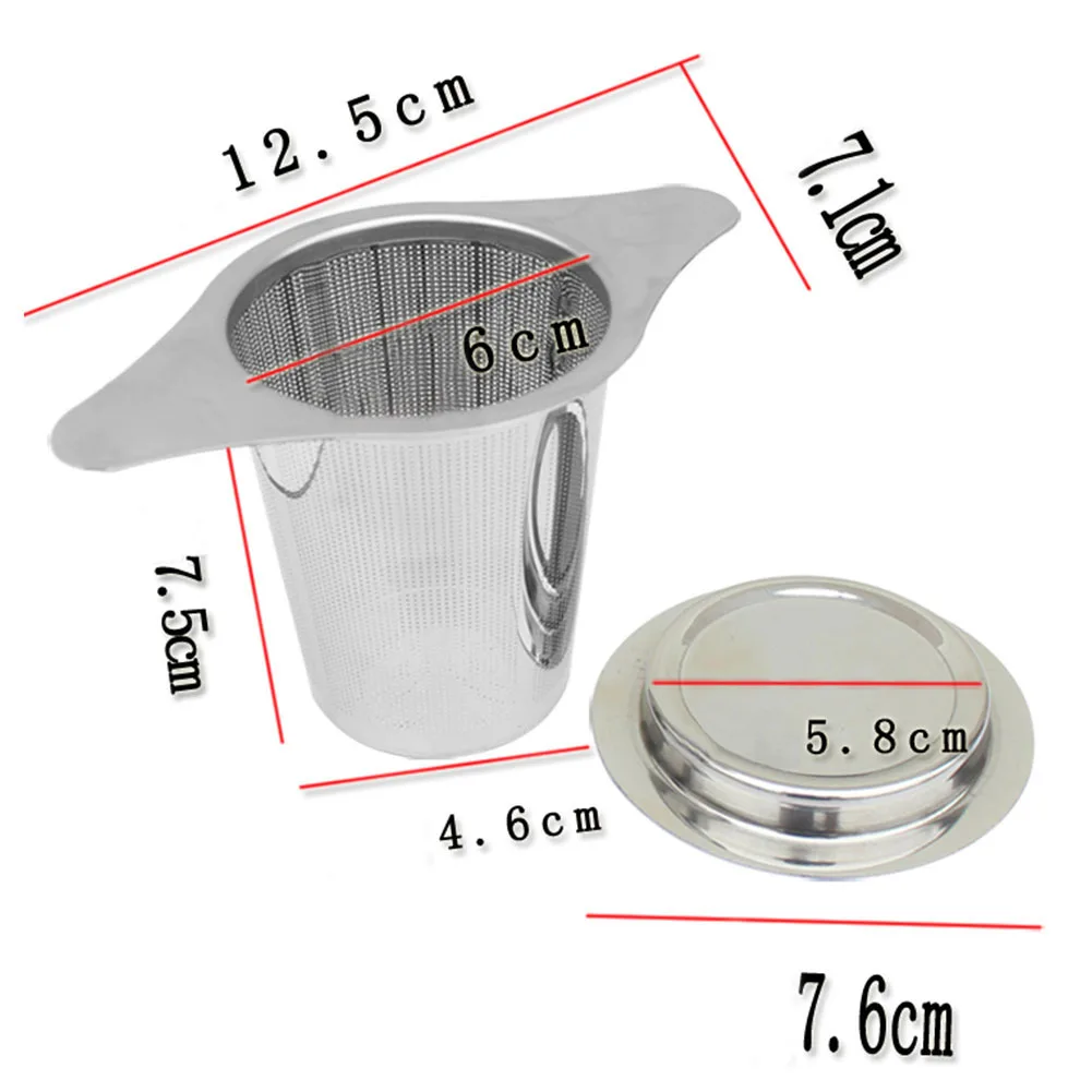 Чайник из нержавеющей стали с двойной ручкой легко чистится прочный крышкой чай