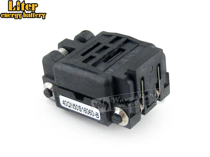 Plastronics IC тестовая розетка адаптер 40QN50K16060 40QN50S16060 0 5 мм Шаг QFN40 MLP40 MLF40
