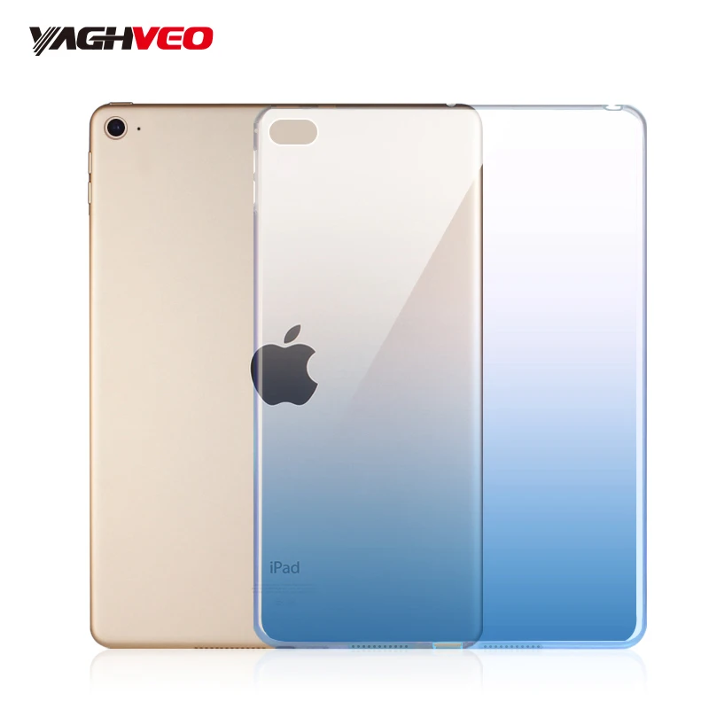 Чехол для apple Ipad Air 2 прозрачный чехол с градиентными цветами TPU Защитная
