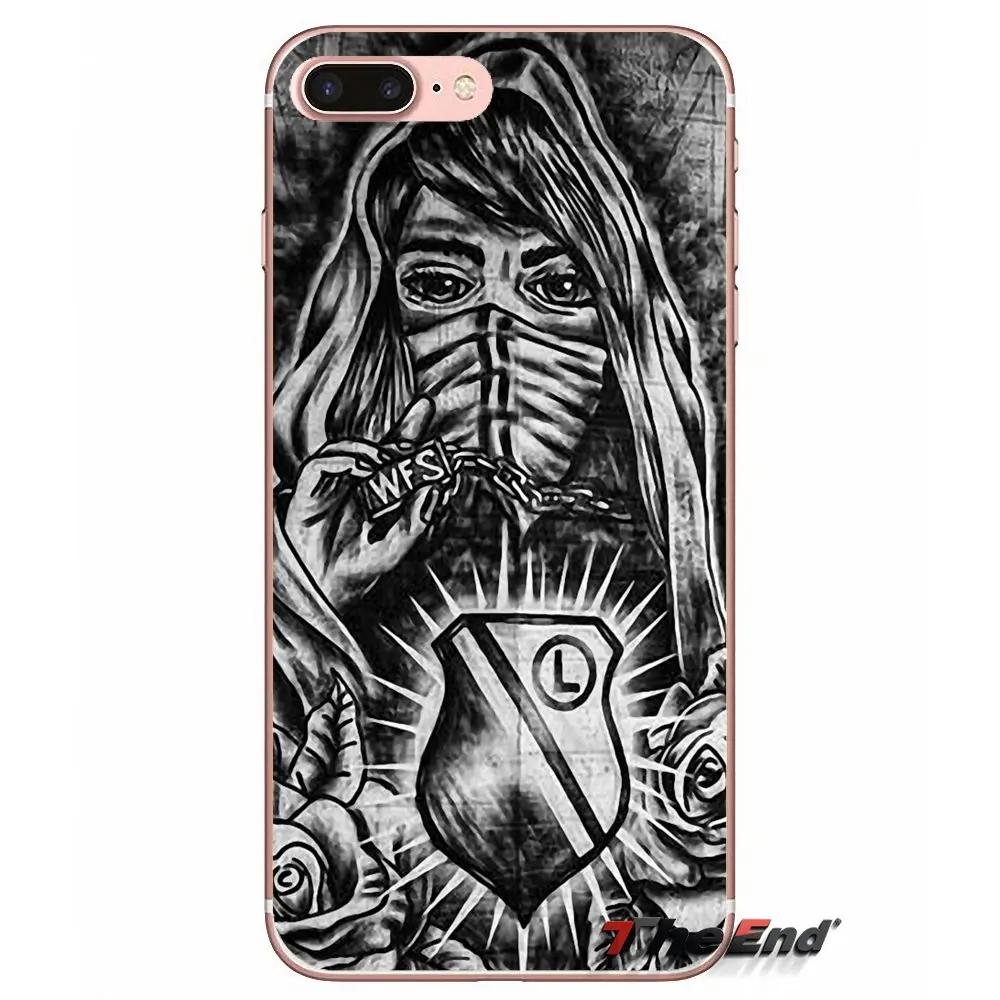Transparent TPU Bag Case For Xiaomi Mi6 Mi 6 A1 Max Mix 2 5X 6X Redmi Note 5 5A 4X 4A A4 4 3 Plus Pro Legia Warsaw Warszawa Logo | Мобильные