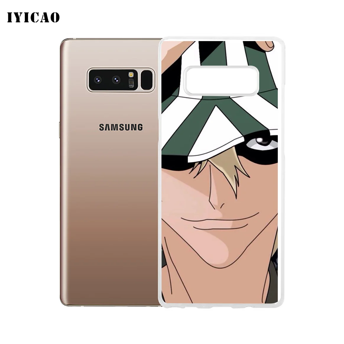 Мягкий силиконовый чехол для телефона IYICAO Bleach с мультяшными персонажами Samsung A5 A6