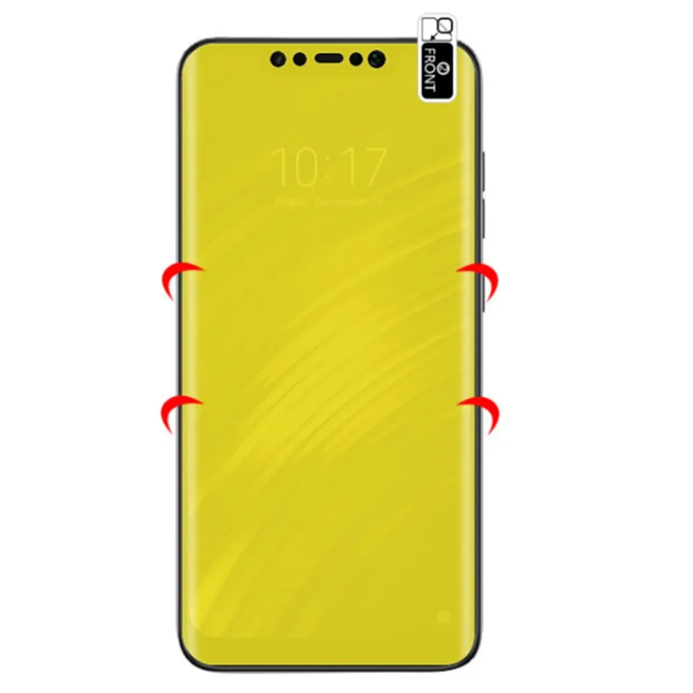 3D полное покрытие мягкий протектор экрана для Meizu Note 8 9 X8 V8 Pro M8 Lite гидрогель нано