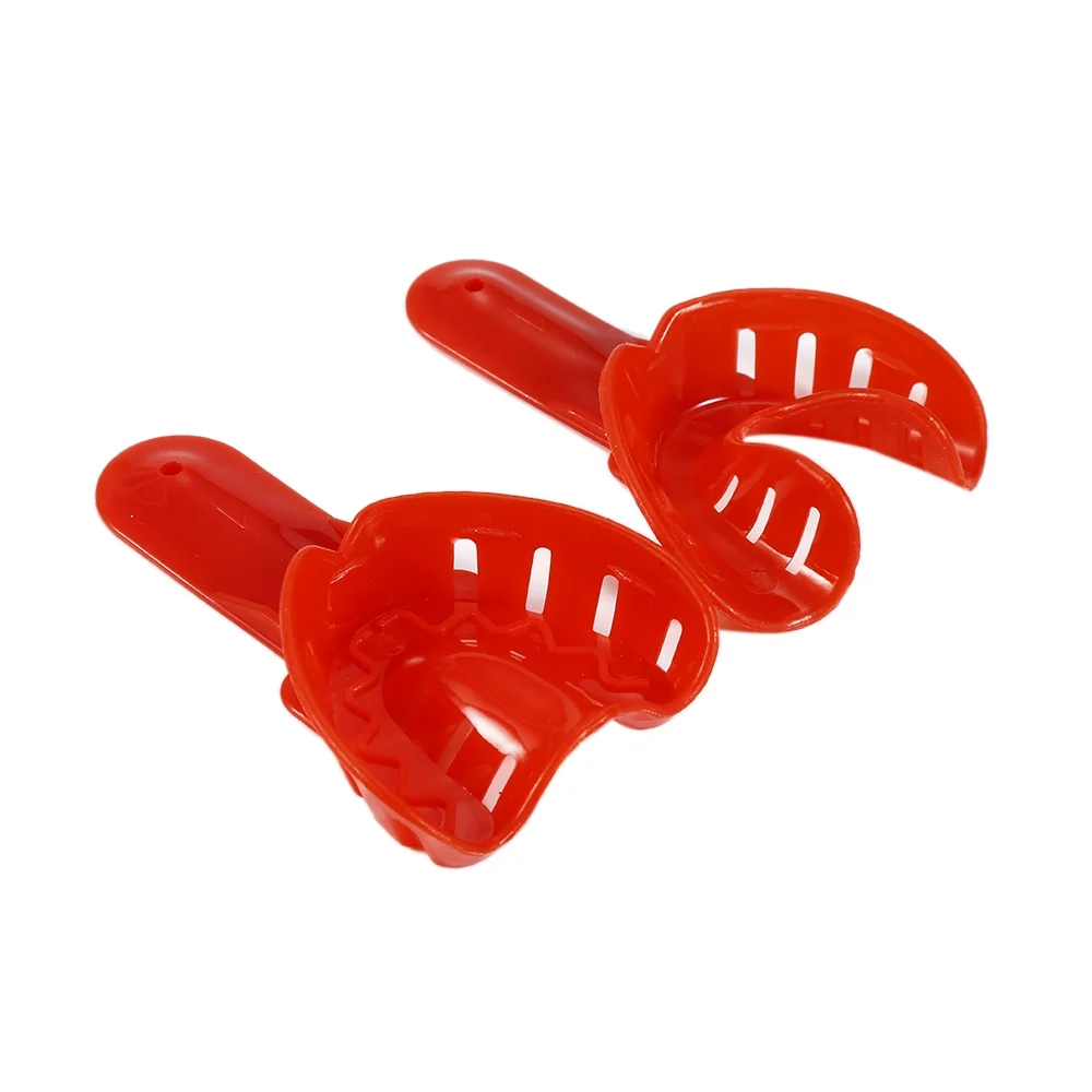 12 шт. пластиковые поддоны для зубов|dental impression|dental suppliesdental holder |