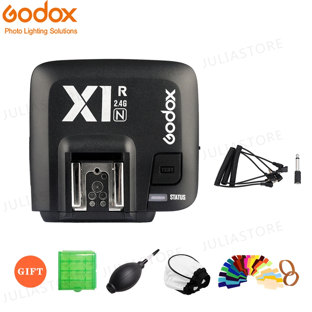 Вспышка Godox для цифровых зеркальных камер Canon / Nikon/Sony вспышка Nikon Sony Dslr Speedlite 2 4G N/S
