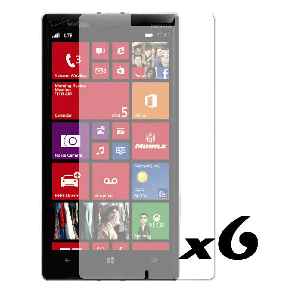 6X прозрачная защитная пленка для экрана HD LCD Nokia Lumia icon 929| |
