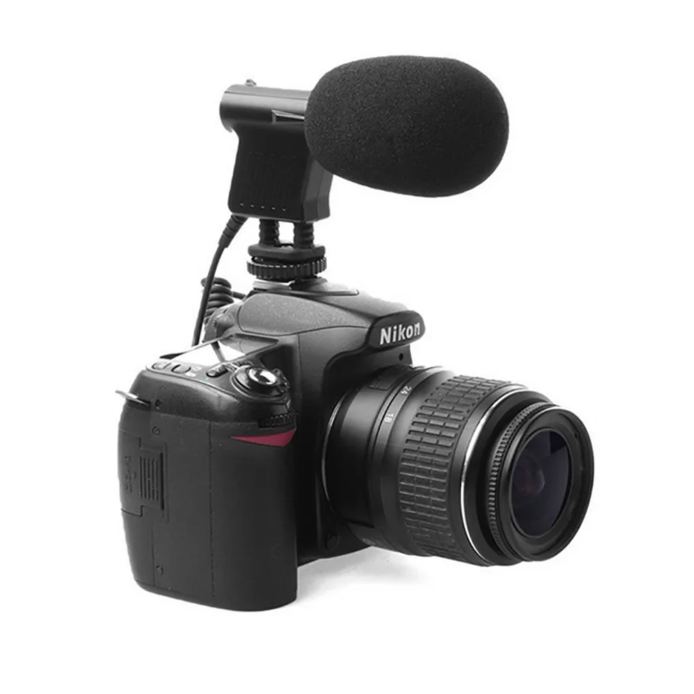 Конденсаторный микрофон BOYA для цифровых зеркальных камер Canon Nikon Sony Gopro DSLR|condenser