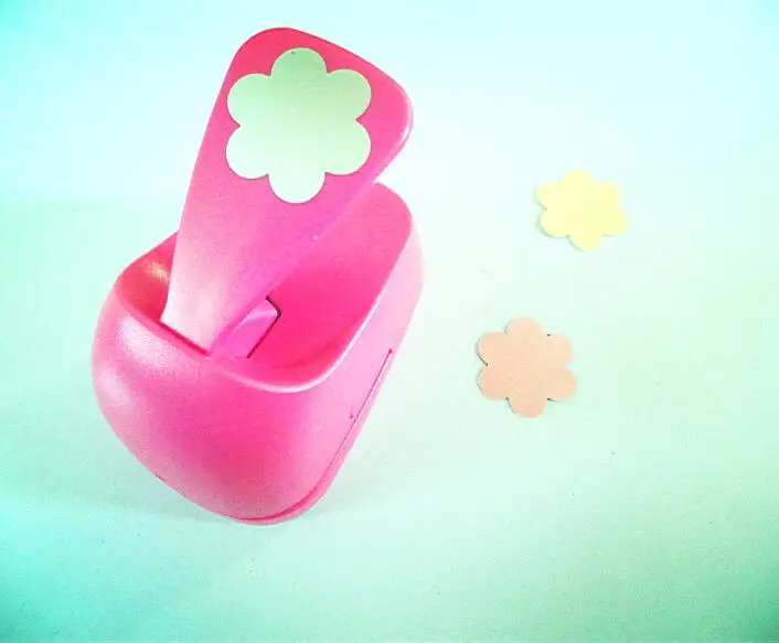 New style easily press 2-2.5cm flower shape EVA foam punch paper puncher for greeting card Scrapbook Handmade freeshipping | Канцтовары