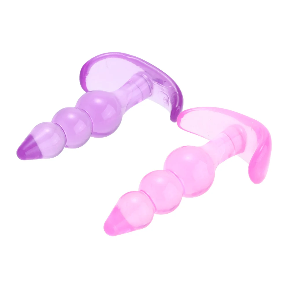 Anal Plug Triple-bead Butt Silicone Anus Clitoris / Prostate Massager for Men &amp Women Adult Sex Product Toys 2018 | Красота и