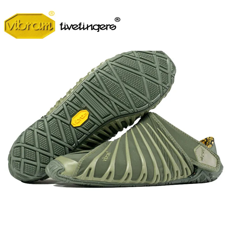 18MAD04 Vibram FUROSHIKI стрейч ткань для мужчин обёрточная обувь прогулочная Спортивная супер светильник пять пальцев бег портативный складной кроссовки - Цвет: 18MAD04