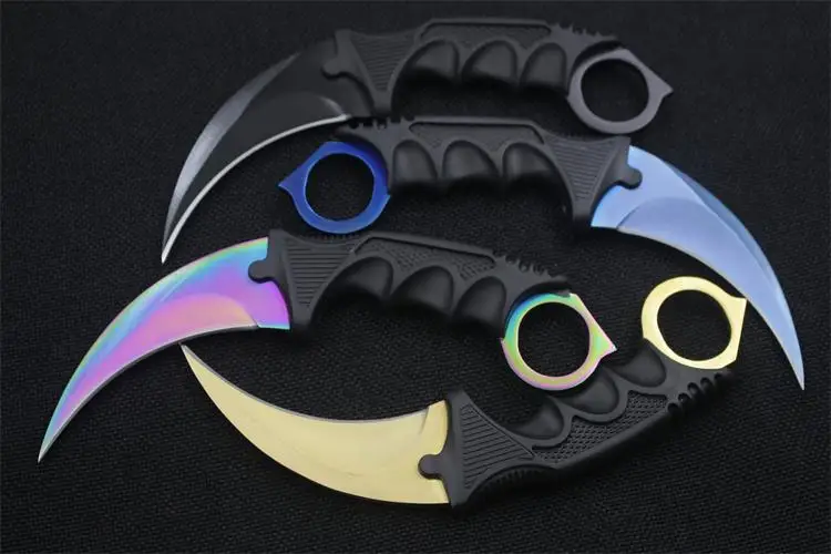 Новое поступление кемпинг инструмент убоя CS Go исчезают Counter Strike Karambit ручной