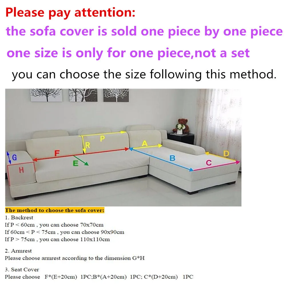 1 шт. диван крышка типографии мягкие Современные Нескользящие Sofa Slipcover местный