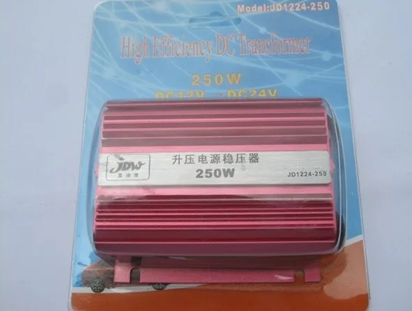 

DC 12V to DC 24V 12A 250W Step-up Converter Power Regulator