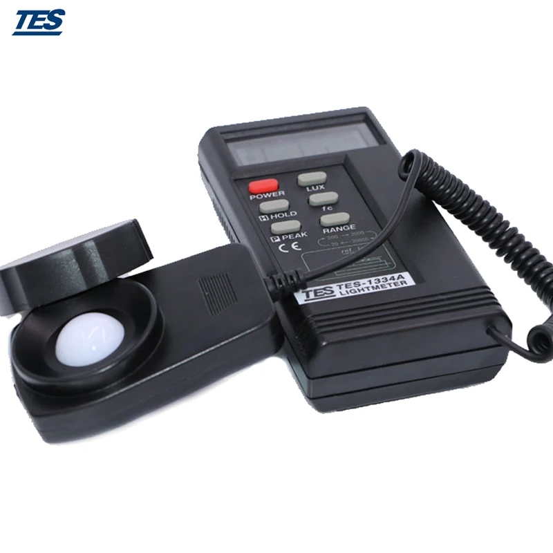 TES 1334A Digital Light Meter|meter manufacturers|light power meterlight flashing |