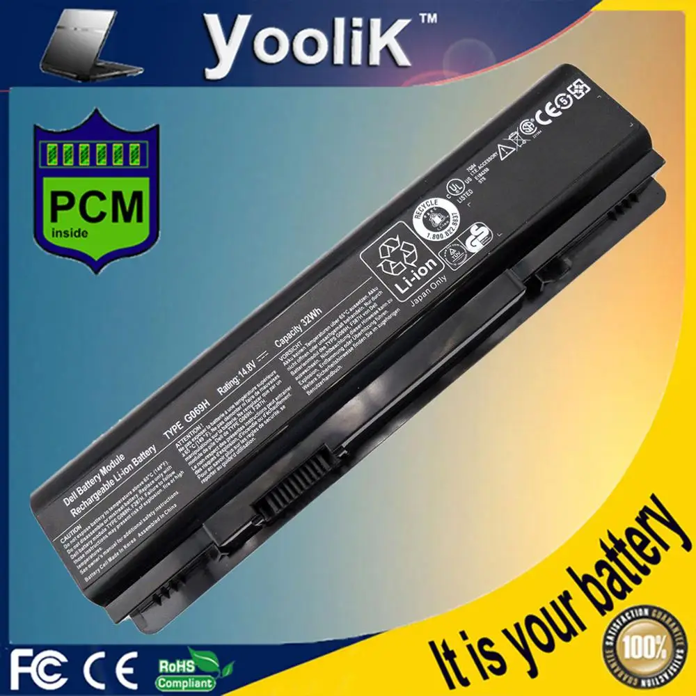 Аккумулятор для ноутбука Dell Vostro 1014 1015 1088 A840 A860 Inspiron 1410 F286H F287F F287H G066H PP37L PP38L R998H 451-10673