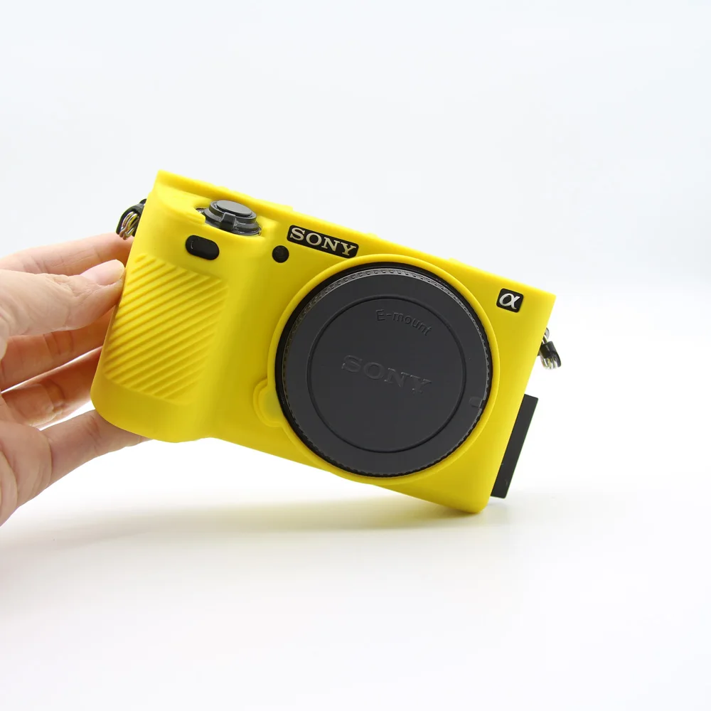 Силиконовый мягкий защитный чехол для камеры Sony a6500 | Электроника