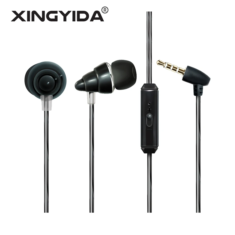 XINGYIDA 3 5 мм разъем проводные наушники в ухо fone de ouvido стерео гарнитура с микрофоном