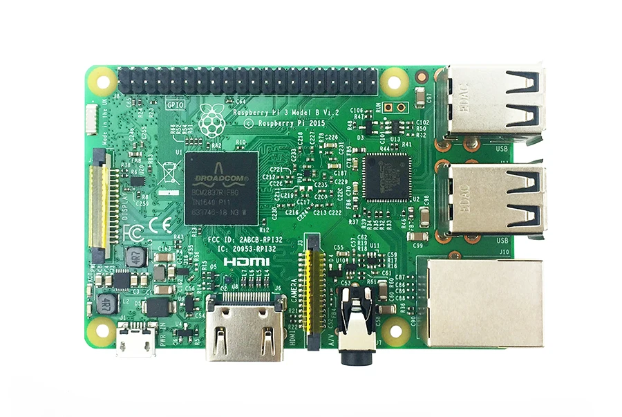 Raspberry Pi 3 Модель B материнская плата 1 Гб LPDDR2 BCM2837 четырехъядерный Ras PI3 B, PI 3B, PI 3 B с WiFi и Bluetooth