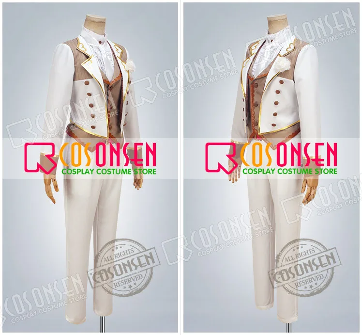 Косплей ONSEN Idolish7 Nagi Rokuya Косплей Костюм полный набор все размеры взрослый костюм