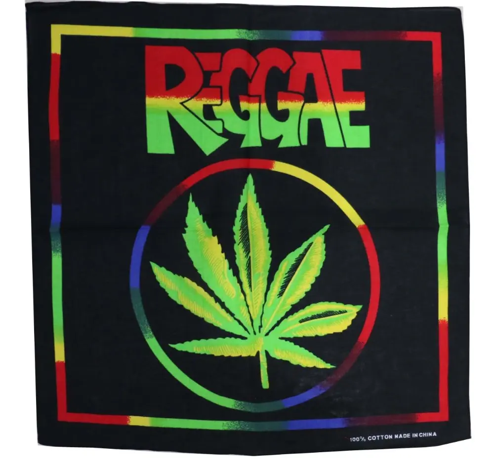 Мужской головной убор FOXMOTHER бандана с изображением листьев из 100% хлопка в стиле