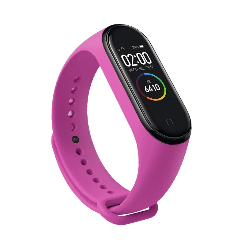 11 Браслет для Xiaomi mi Band 4/3 ремешок mi band 4 аксессуары водонепроницаемый силиконовый браслет для Xiaomi mi Band 3 сменный ремешок - Цвет ремешка: 11