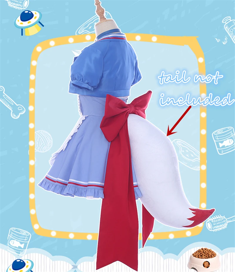My Hero academic Coffee Shop Little Todoroki Shoto Cafe Maid Женский карнавальный костюм женское платье с